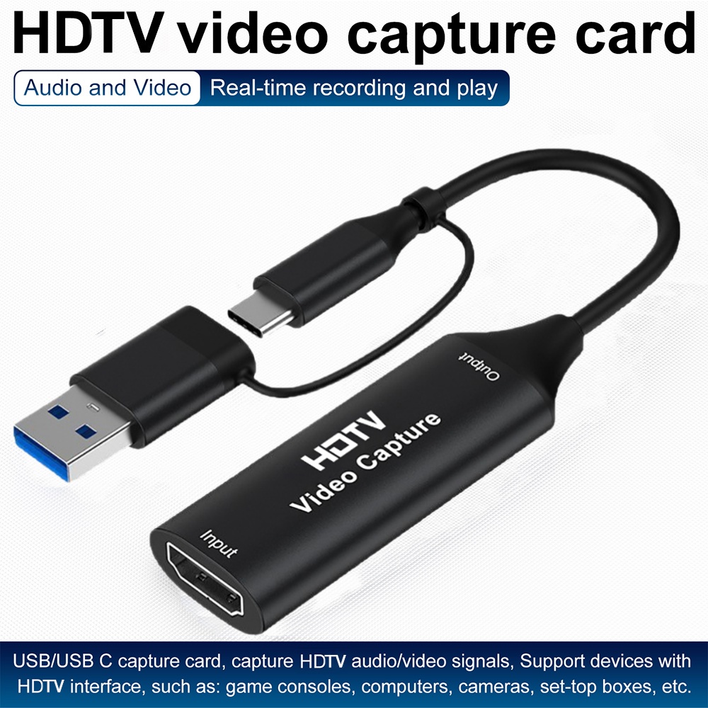 Usb C To Hdmi - Carte de capture vidéo USB 3.0