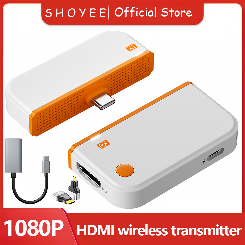 Usb C To Hdmi - Transmetteur-récepteur vidéo sans fil HDMI Type