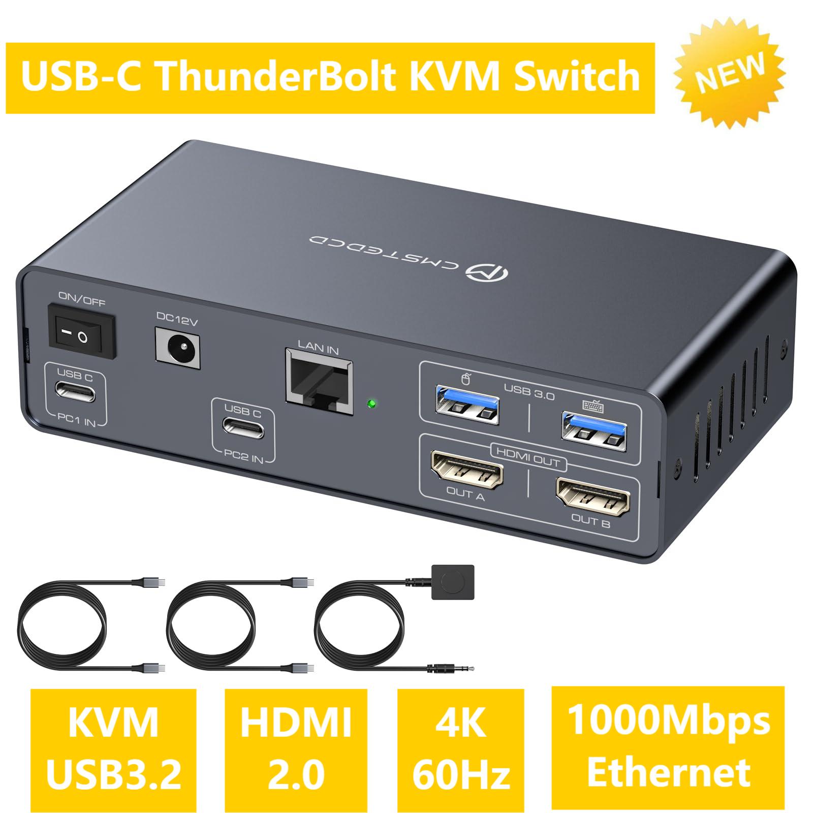 Usb C To Hdmi - Station d'accueil USB Type-C pour moniteur