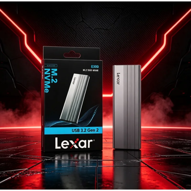 Portable Ssd Enclosure - Boîtier externe portable USB3.2 Gen2 Lexar