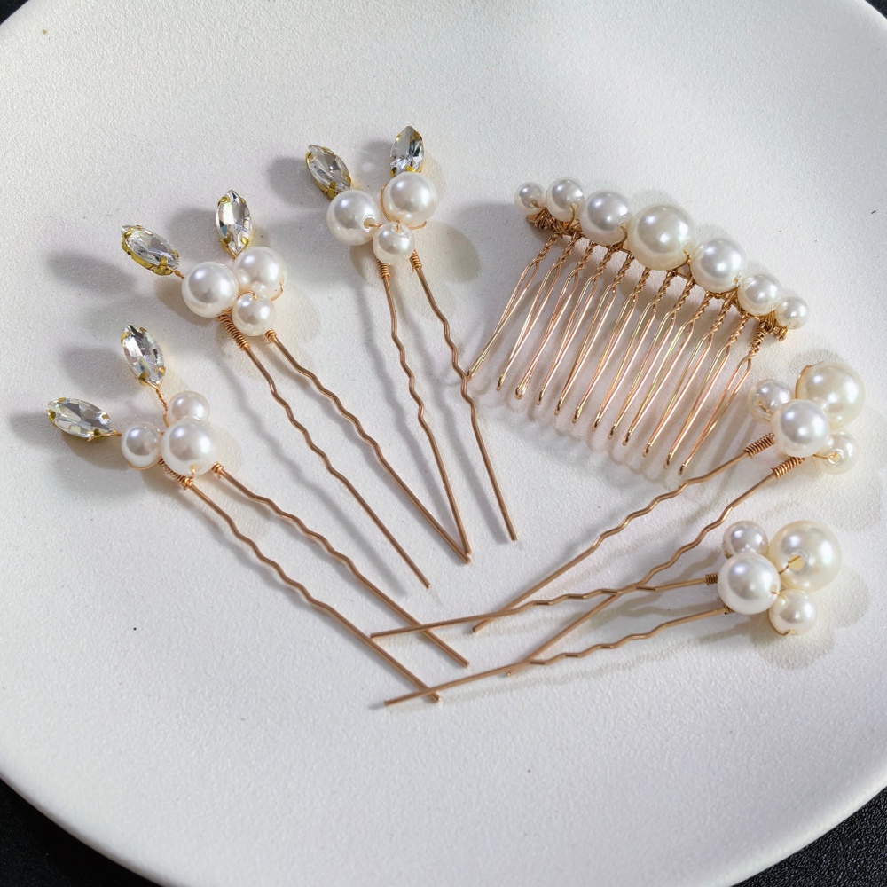 Tech Hair Accessories - Ensemble de peignes à cheveux en