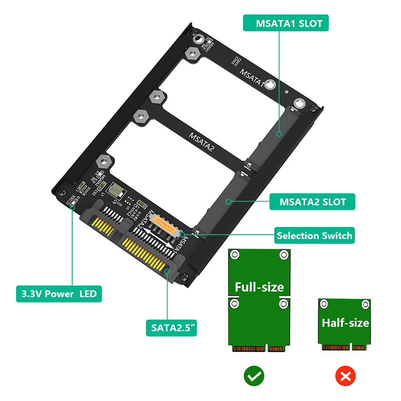 Portable Ssd Enclosure - Avec boîtier de prise en métal