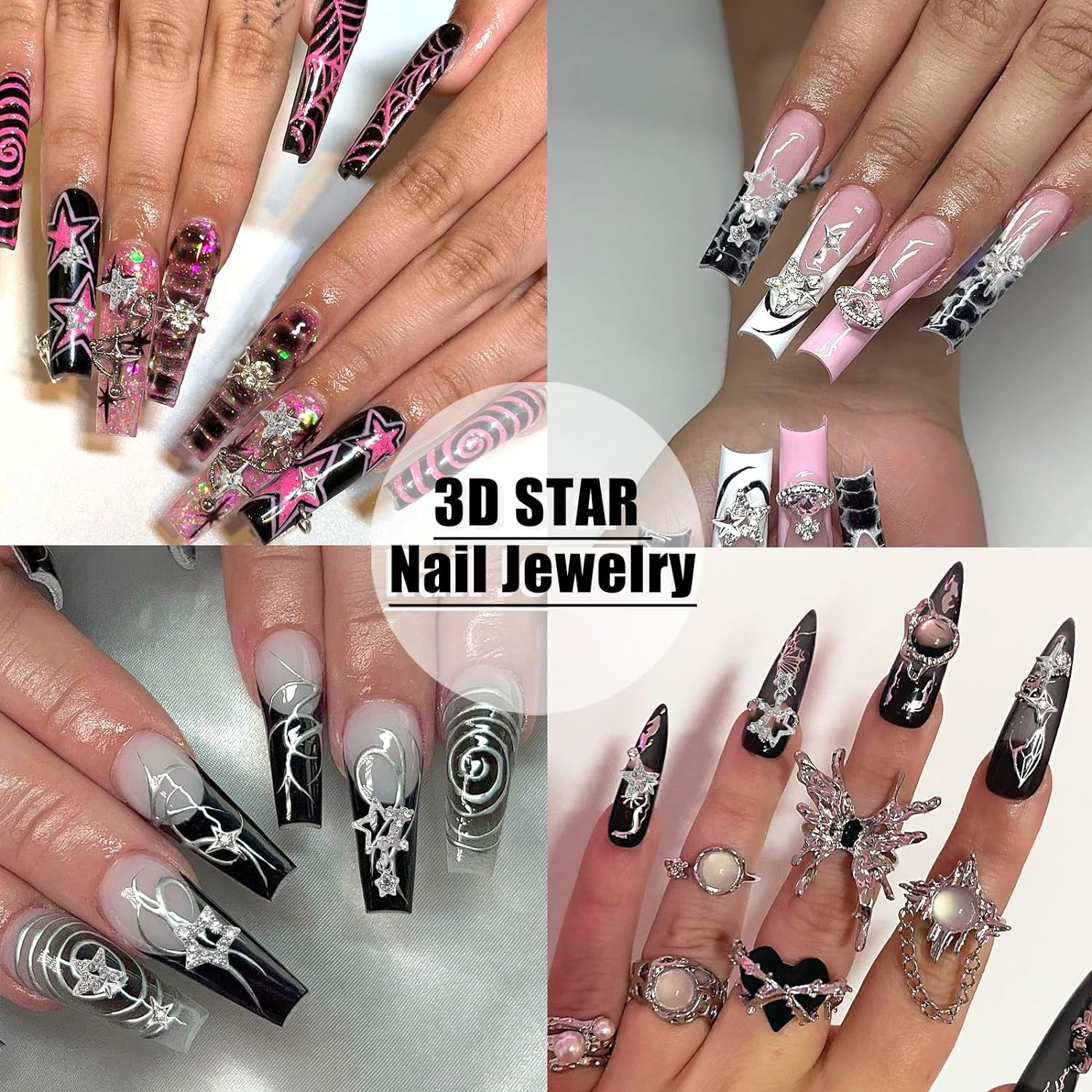 Breloques pour ongles en forme - Trending Tech Accessories avis et prix
