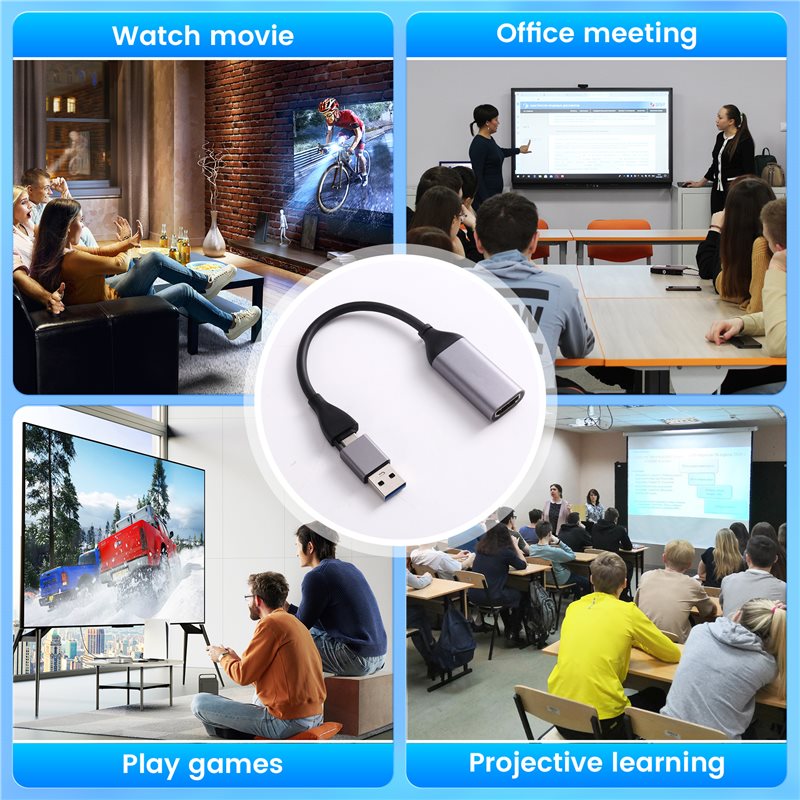 Carte de capture vidéo 1080P p - Usb C To Hdmi avis et prix