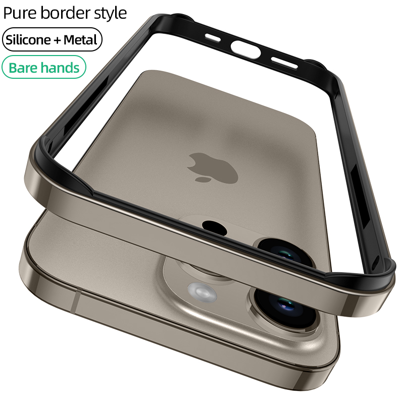 Coque pare-chocs gris titane n - Tech Accessories Iphone avis et prix