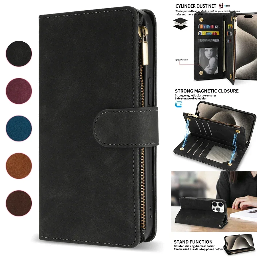 Étui portefeuille en cuir à ra - Tech Accessories Iphone avis et prix