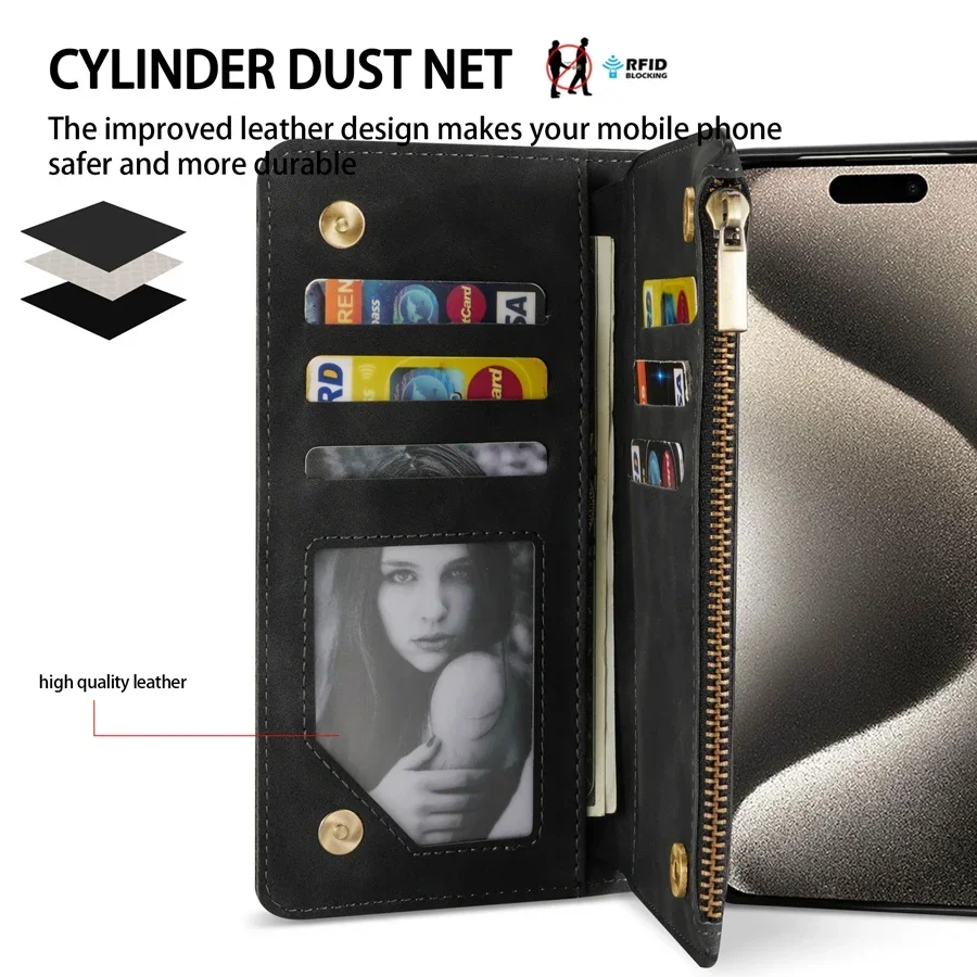 Étui portefeuille en cuir à ra - Tech Accessories Iphone avis et prix