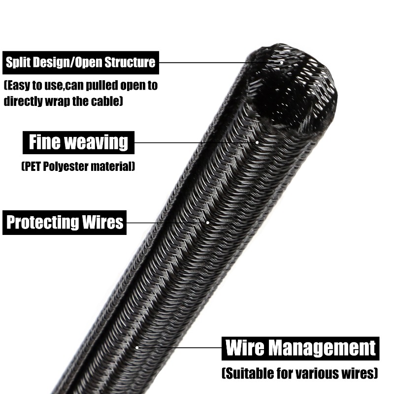Gaine de câble tressée auto-fe - Cable Sleeve Neoprene avis et prix