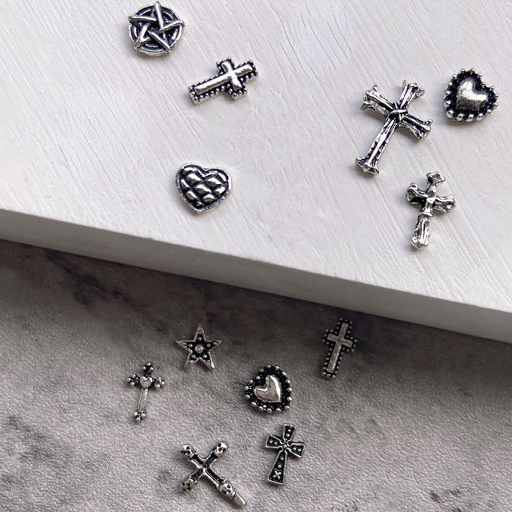 50pcs Mini alliage croix Nail  - Trending Tech Accessories avis et prix