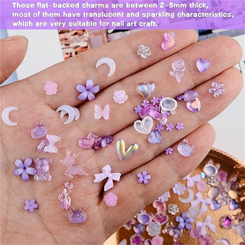 Breloques pour ongles en résin - Trending Tech Accessories avis et prix