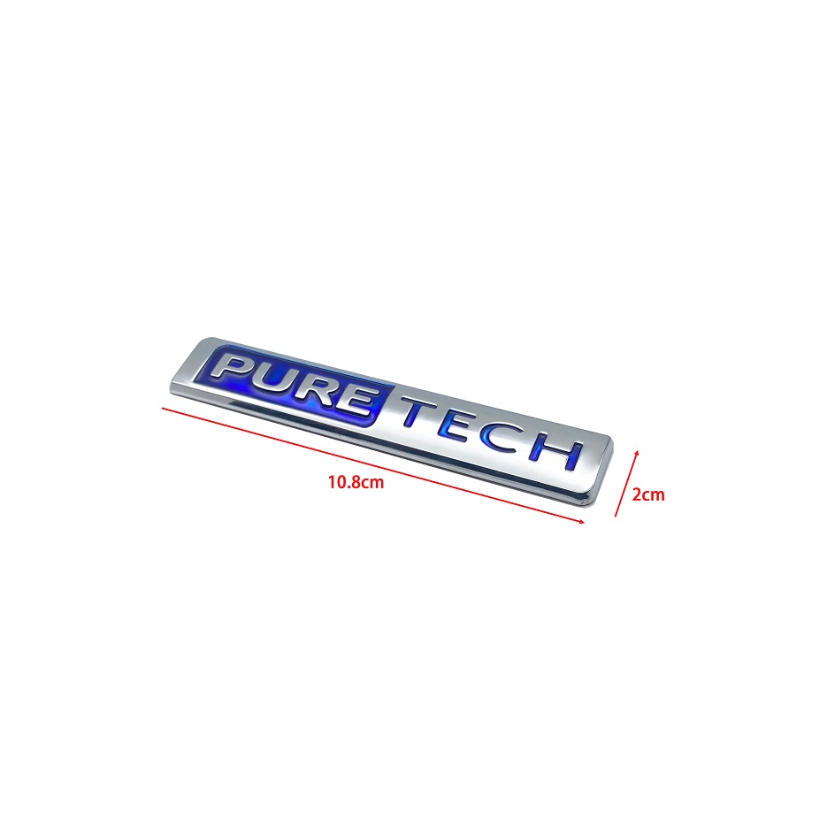 Emblème 3D Premium Puretech Pu - Tech Accessories Logo avis et prix