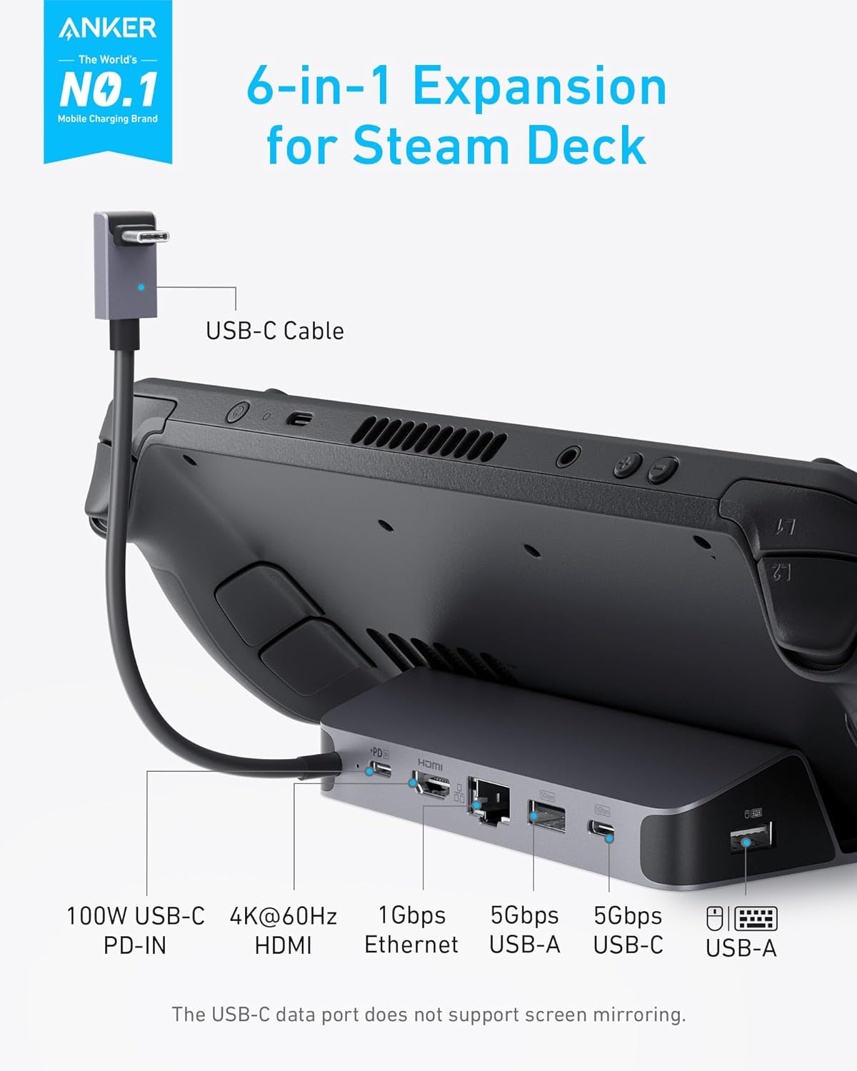 Station de charge Anker pour S - Usb C To Hdmi avis et prix
