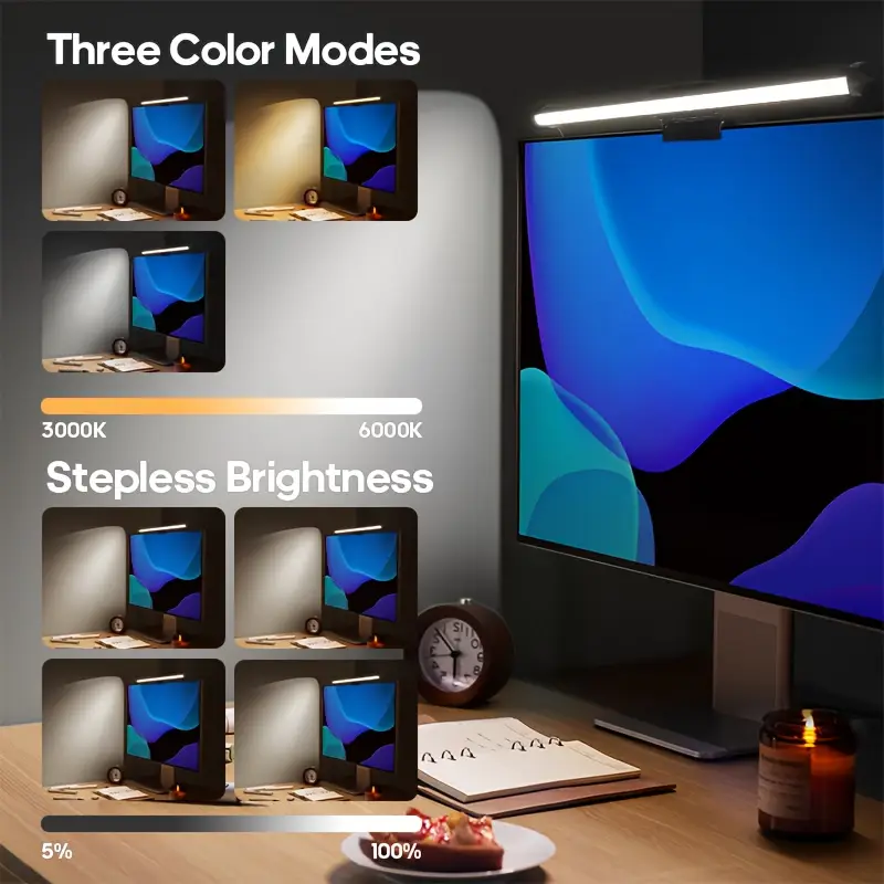 Barre lumineuse LED pour monit - Monitor Light Bar avis et prix