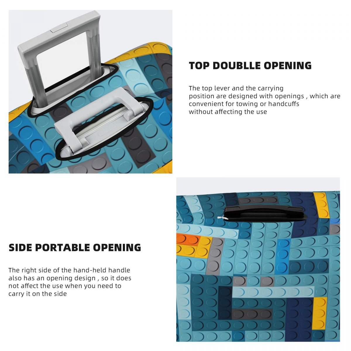 Housse de valise Blue Tech Pix - Tech Accessories Business avis et prix