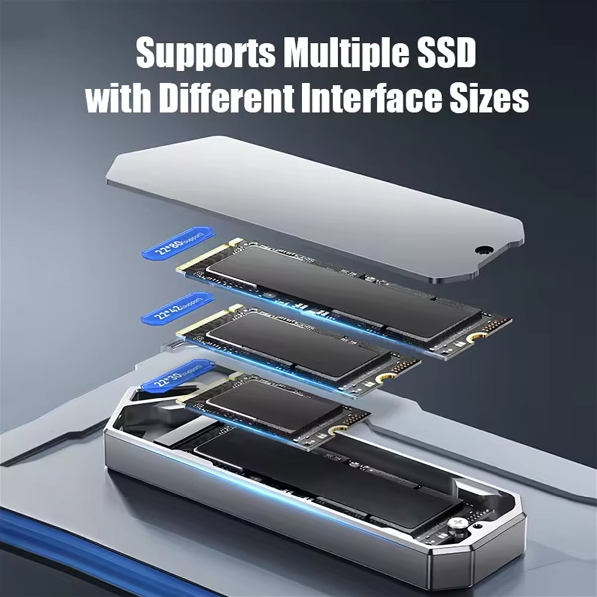Boîtier adaptateur SSD M.2 NVM - Portable Ssd Enclosure avis et prix